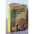 EUROPE OF THE ANCIEN REGIME 1715 - 1783  by David Ogg