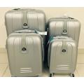 Set of 4 Suitcases Trolley Bag, ABS  Trolley Luggage with Universal Wheels -