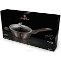 BH-1237 Deep frypan with lid 24 cm, Carbon Metallic Line