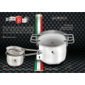 BH-1389 2 pcs saucepan set, Napoli Collectione