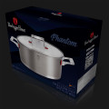 Berlinger Haus Casserole with lid,  26 cm, Phantom Line BH-1334  ¿ RIVETED HANDLES - SAFE TO USE!