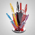 Royalty Line 8 Piece Non-Stick Coating Knife Set with Stand - RL-COL8