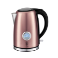 BERLINGER HAUS 1.7 LITRE STAINLESS STEEL ELECTRIC KETTLE WITH THERMOSTAT - IROSE EDITION