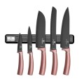 BERLINGER HAUS 6-PIECE KNIFE SET WITH MAGNETIC HANGER - I-ROSE EDITION