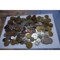 1 kilogram lot of world coins for 1 bid