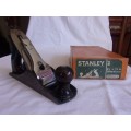 Vintage Stanley Bailey No.3 smoothing plane in original box - made in England