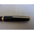 Vintage Parker Duofold gold filled button filler fountain pen