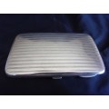 Antique Sterling silver cigarette case - 168,6g