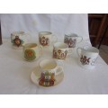 Large lot of vintage porcelain Royalty memorabilia for 1 bid