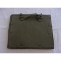 Vintage SADF canvas map and document case