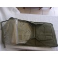 Vintage SADF canvas map and document case