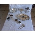 Lot of vintage silver plated items for 1 bid