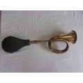 Vintage style brass bulb car horn - working but needs new bulb