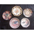 5 Vintage Imari display plates for 1 bid