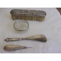 4 Antique Sterling silver items for 1 bid