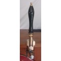 Complete vintage draft beer pressure-dispense bar top tap and handle