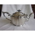Vintage art deco Philip Ashberry & Sons silver plated teapot
