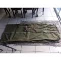 Old SADF army bedroll with leather carry straps - 1966