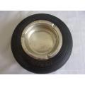 Vintage bilingual Dunlop Aircraft Tyre ashtray