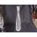 Vintage Atlantis Fantasy crystal table wine decanter & 6 glasses - great quality