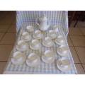 Vintage 28 piece Royal Albert Val D`or coffee set - discontinued