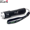 UltrafirFREE SHIPPING 5000Lumens XML T6 LED Zoomable Flashlight Tactical Torch Lamp Light