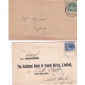 Collection of Early Union of South Africa King's George V Covers