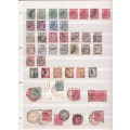 ZAR / Transvaal - Group of MM and Used Stamps including good postmarks