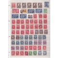 Australia - Large accumulation of pre decimal used stamps