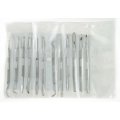 12-Piece Stainless Steel Double-Sided Wax Carvers Set