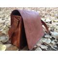Vintage Crafts Leather Full Flap Messenger Handmade Bag Laptop Bag