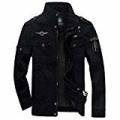 Men Jean Military Army Jackets Cotton Soldier Outerwear Air Force Embroidery Mens Coats Aeronautica