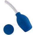 Enema Bulb Clean Anal Vaginal Silicone Douche for Men Women and Men (Blue Color) - Comfortable Medic