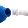 Enema Bulb Clean Anal Vaginal Silicone Douche for Men Women and Men (Blue Color) - Comfortable Medic