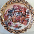 3 X SMALL DECORATIVE IMARI PLATES