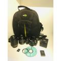 Nikon D3100 with 2 x Lens and accessories excellent Condition