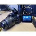 NIKON D5300 with 2 Lens & accessories  *Nikon D5300 DSLR Camera Body *Nikon 18-55mm DX Lens + UV fil