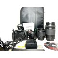 Canon EOS 700D with 3 Lens and Accessories Excellent condition as new