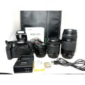 Canon EOS 700D with 3 Lens and Accessories Excellent condition as new