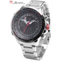 *FREE COURIER* SHARK Winghead Series Dual Movement Quartz Watch BOXED w/ PAPERS