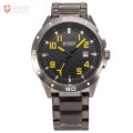 *FREE COURIER* Shark Army Yellow Black Date Quartz Watch - FREE GIFT BOX