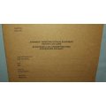 Old Unused SAAF Armament Airborne / Ground Equipment History Log Card Folder