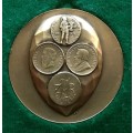 1974 Transvaal Numismatic Society 5th National Convention Burgers Centenary Bronze Medal