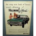 1960's Hillman Vogue Car Sales Brochure - Printed in England