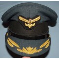 SAAF Airforce Commandant Peak Cap and Badge