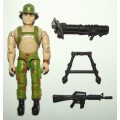 1986 The Corps Whipsaw Lanard Action Figure - Complete with Accessories