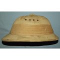 WW2 South African Military Pith Helmet - Dated 1945