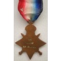 WWI 1914-1915 Star Medal - Named to Pte M Kenny SA Irish Regt
