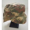 Original Koevoet Bush War Camo Flap Cap With Day Glow Inner