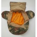 Original Koevoet Bush War Camo Flap Cap With Day Glow Inner